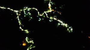 No son una, ni dos, son más de 100 luminarias las que se modernizan a LED en Santa Teresa