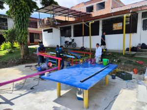 Más que pintura y podas: Alcaldía de Ibagué embellece parques para sano esparcimiento de familias