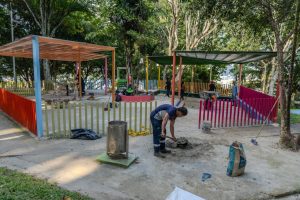 Alcaldía de Ibagué avanza a buen ritmo con remodelación del Parque del Calarcá