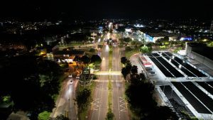 Alcaldía de Ibagué recuperó iluminación del puente de la calle 80