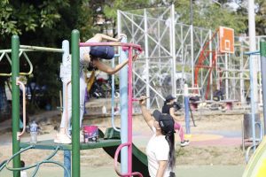 ¡Mejores espacios para salir a jugar! Alcaldía de Ibagué embelleció parque del 2 de Junio