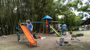 Habitantes de Terrazas de Boquerón destacan intervención de Alcaldía de Ibagué en parque del sector