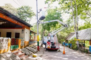 Iluminación LED sigue llegando a la zona rural con intervención de la Alcaldía de Ibagué en la vereda Briceño