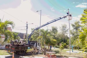 Alcaldía de Ibagué cambió más de 50 luminarias en Megaparque de Nazareth