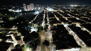 Alcaldía de Ibagué modernizó 108 luminarias defectuosas en la avenida Guabinal