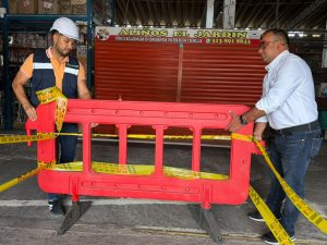 Alcaldía de Ibagué realizó cierres preventivos en puntos de plazas La 21 y El Jardín tras el terremoto