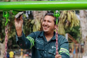 Comunidad y Alcaldía de Ibagué se unieron para embellecer parques del Industrial, San José y Matallana