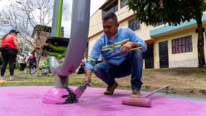Vecinos de Protecho - Topacio y Nueva Castilla se unieron a jornada de ‘Minga al Parque’