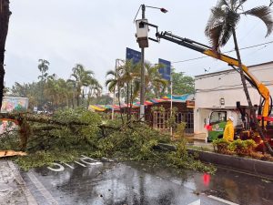 Alcaldía de Ibagué atiende afectaciones por precipitaciones al sistema de alumbrado público
